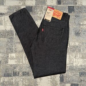 NWT Levi’s 512 Slim Taper Jeans Men’s Size 28x30 Black Washed Denim $69 New